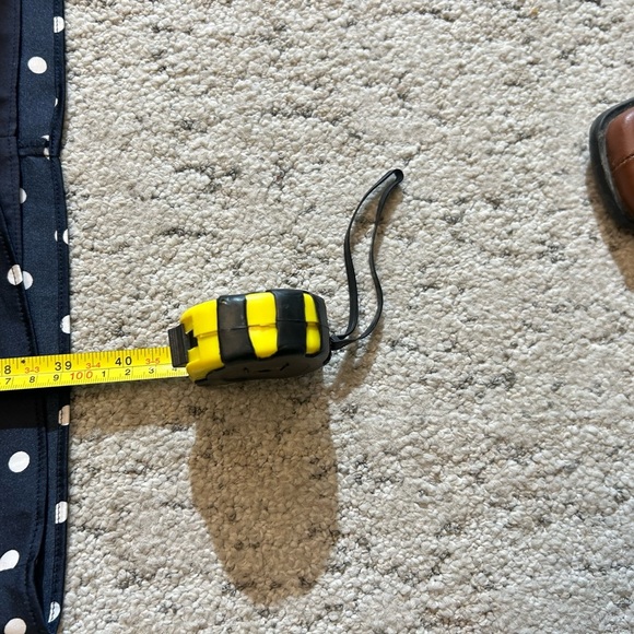 Lauren NWT Ralph Lauren Sz.10 polka dot navy dress. Classic and timeless! - Picture 8 of 10